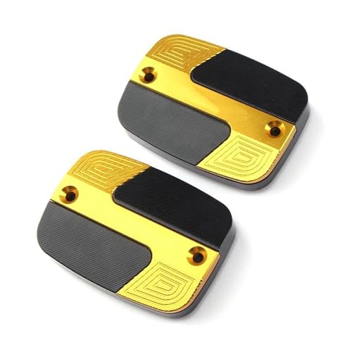 Tapa de tanque de freno C400GT en aluminio dorado para máxima protección de fluidos