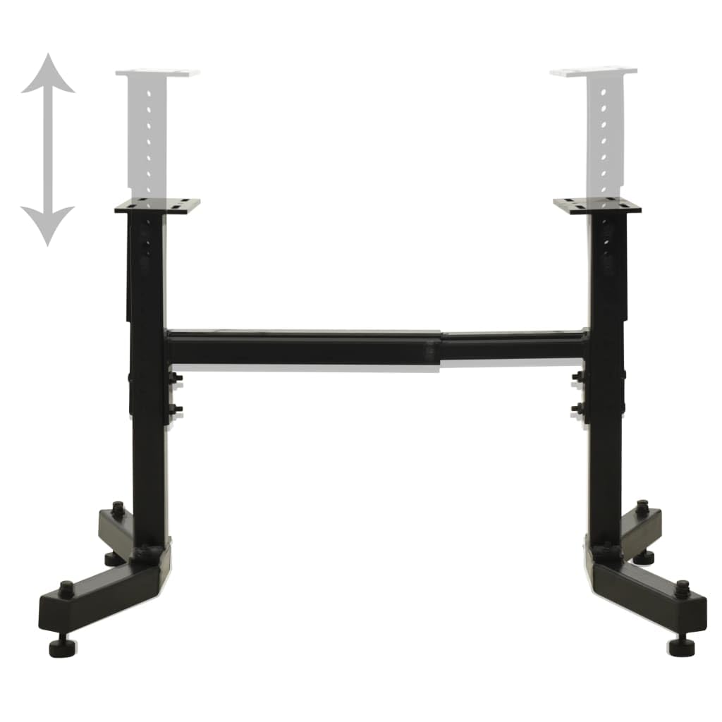 vidaXL Supporto per Tornio Legno Universale, cavalletto per tornio Universale, cavalletto per Macchina, Supporti per tornio
