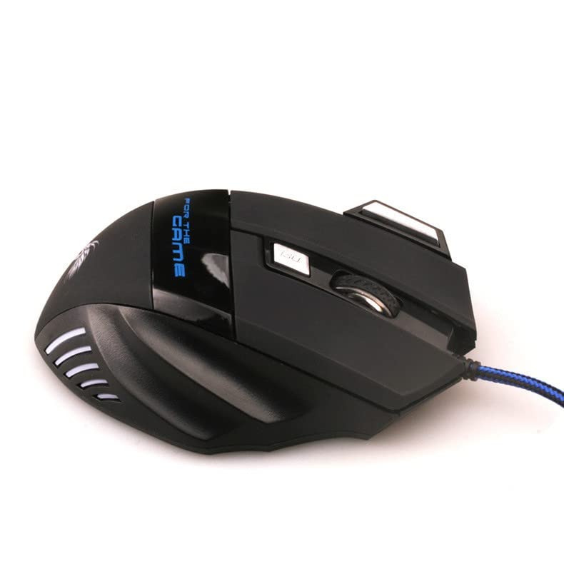 LondonExpress LED Optical PC Gaming Mouse USB Wired Programmable 7 Button 5500Dpi Mice Gamer UK - Image 4