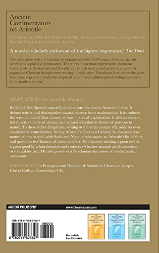 Simplicius: On Aristotle Physics 2 (Ancient Commentators on Aristotle) - Image 2