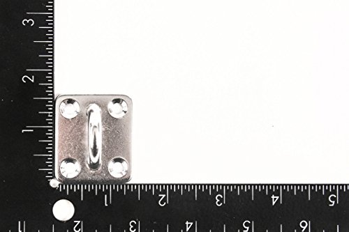 Red Hound Auto 2 Stainless Steel 316 6Mm Square Eye Plates 1/4 Inches Marine Ss Pad Boat Rigging #TOP4