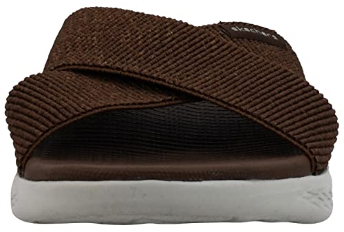 Skechers Skechers Women's On The Go 600 - Glistening Slide Sandal Bronze 10