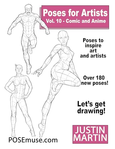 Poses for Artists Vol. 10: Comic and Anime