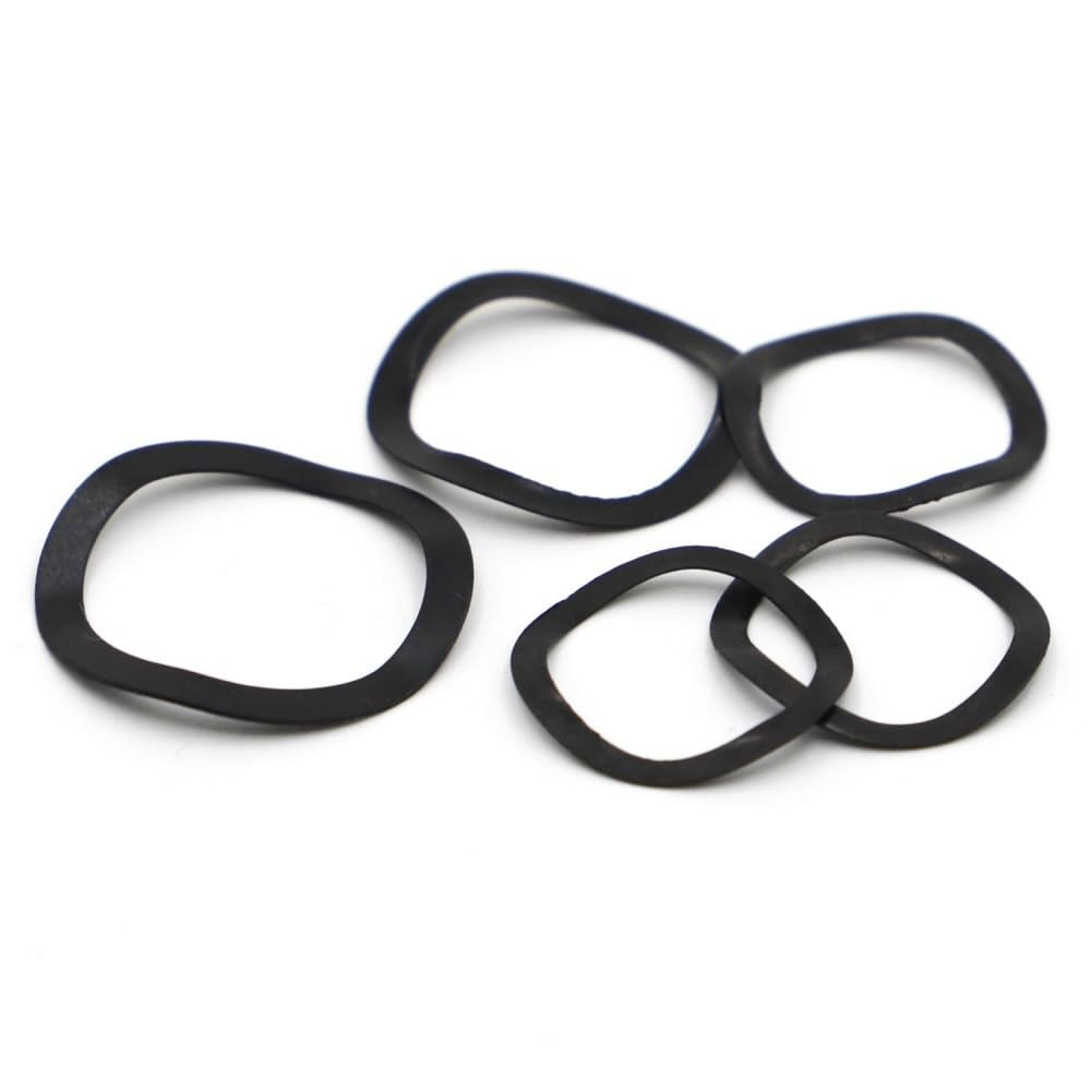 10/50 pz DIN137B M3 M4 M5 M6 M8 M10 M12 M14 M16 M19 M21 M24 M27 M30 M34 M38- M50 Acciaio Nero 65MN Onda Rondelle Rondella Elastica(Size:10pcs M34x41)
