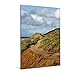 Produktbild Calvendo Premium Textil-Leinwand 80 cm x 120 cm hoch, Dünenblick | Wandbild, Bild auf Keilrahmen, Fertigbild auf echter Leinwand, Leinwanddruck: EIN Spaziergang auf Sylt Natur Natur