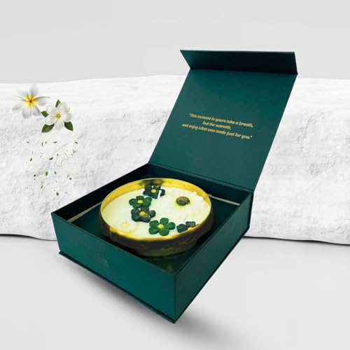 Image of Handcrafted Hammered Urli Scented Candle | Pure Soy Wax | Decorative Gift Candle (Jasmine)