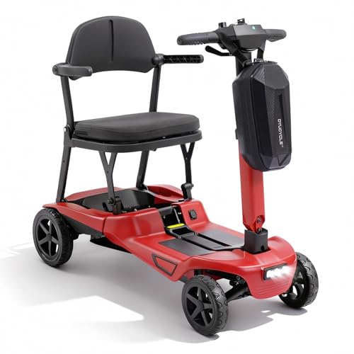 Image of Lightweight Mobility Scooter for Seniors, Powered Mobility Scooter for Adults Portable 37.5 lbs Aluminum Frame | Airline Approved | YL-985S
