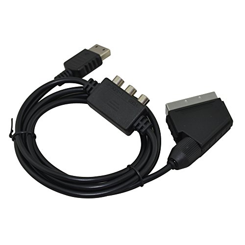 Cinpel Rgb Scart Cable With Av Adapter For Sega Dreamcast #TOP2