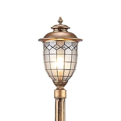 Pilier moderne LED pour éclairage de communauté et réverbère traditionnel