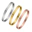 1 Steel color 1 Gold 1 Rose gold