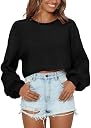 black cropped sweater Top1商品