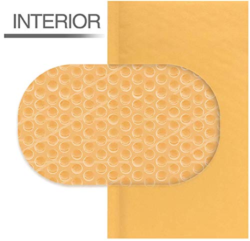 Secure Seal #2 8.5x12 Kraft Bubble Mailers Padded Shipping Envelopes (Pack of 50) - Thumbnail 2