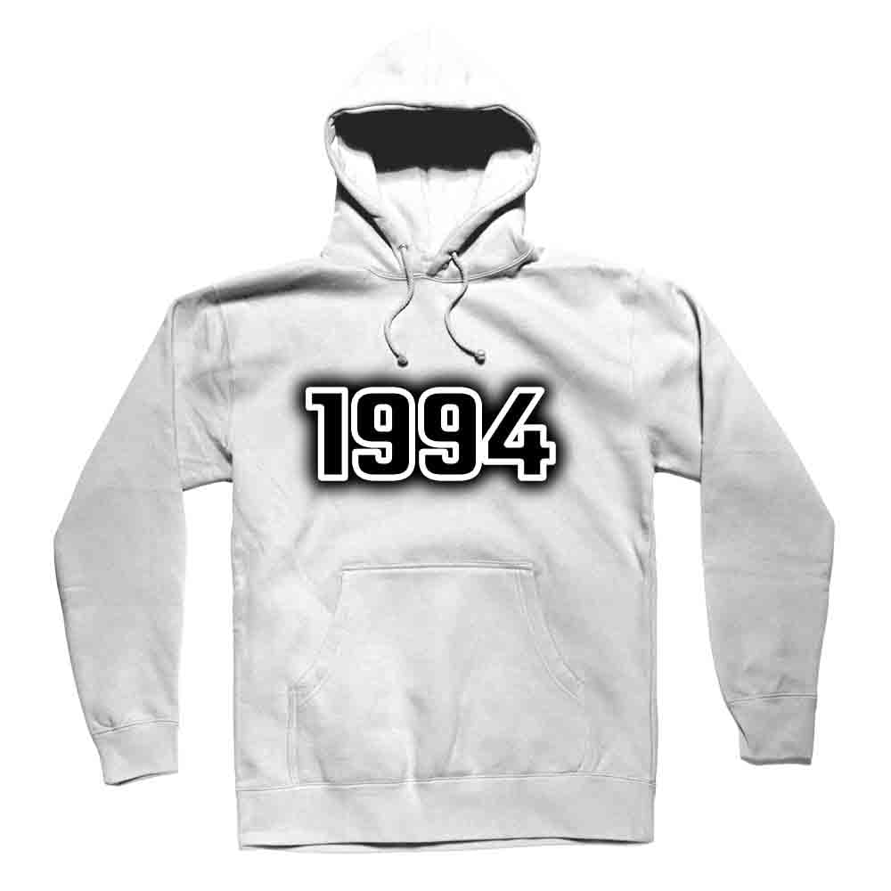 Sweat 1994 unisexe blanc en coton bio confortable style rétro chic