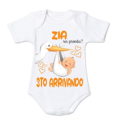 Mr. Gadgets Body neonato sto arrivando, per tutti i membri della famiglia (Zia, 0-6 Mesi)