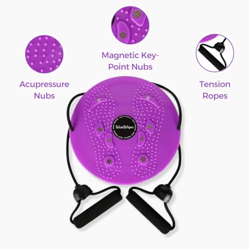 Exercitador de sussurro de cintura, cintura - disco de torção de cintura para modelar o corpo, placa