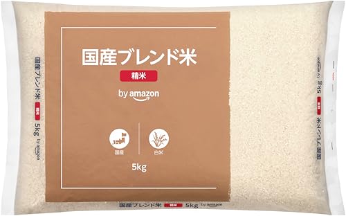 by Amazon 国産ブレンド米 政府 備蓄米 令和3年産 5kg