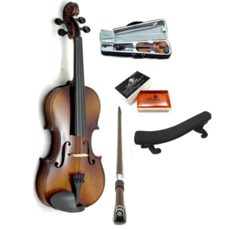 Sky 16-Inch Solid Wood Antique Viola