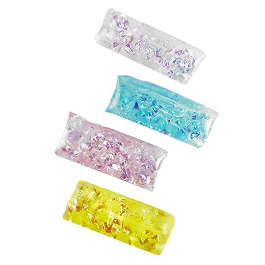Super Z Outlet 4 Pack Water Snake Jelly Wigglers Wiggle Sensory Toys Bright Colors Party Favor Prizes