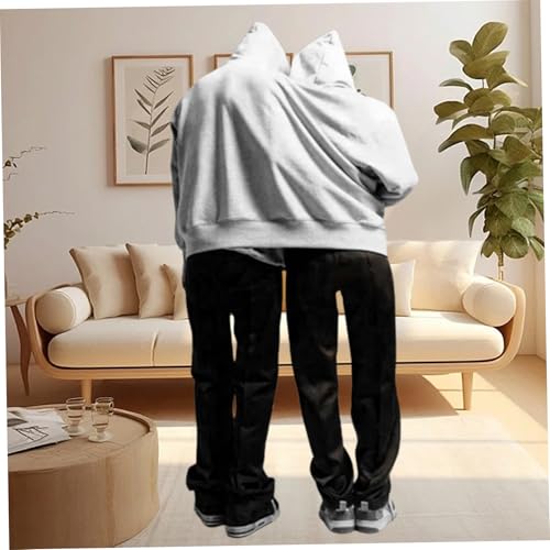 Sweat pour couple assorti coupe ample : le pull idéal pour vos soirées cocooning à deux - 5