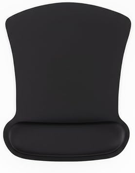 FlexPad Bilek Destekli Konfor Kaymaz Ergonomik Mouse Pad Siyah Siyah