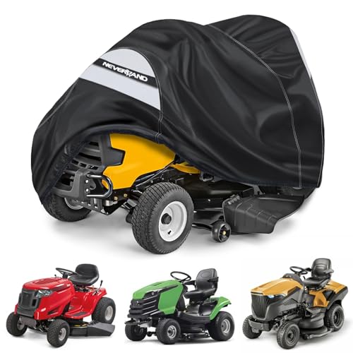 NEVERLAND Lawn Mower Cover 54" with Drawstring & Vents