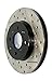 StopTech 127.63054L Sport Drilled/Slotted Rotor- Rear Left