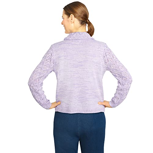 Alfred Dunner Women's Scarf Sweater2