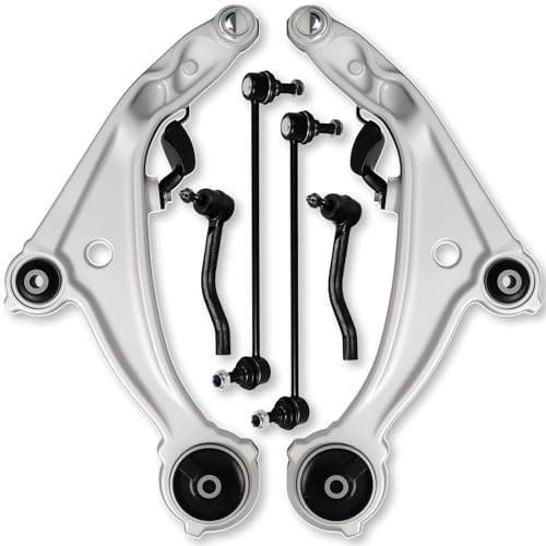 Chassora 6PCS Front Lower Control Arm Sway Bar End Link