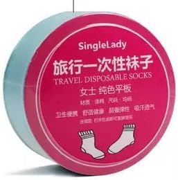 The disposable cotton socks