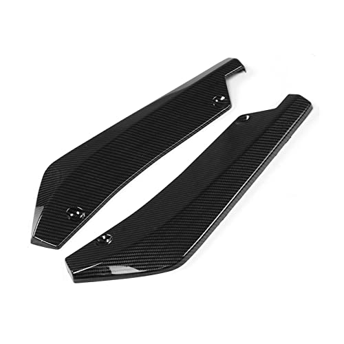 �Ԃ̃}�b�h�t���b�v A Pair Universal Car Rear Bumper Lip Diffuser Splitter Canard Angle Side Skirt Extension Bumper Spoiler Decorative Pro