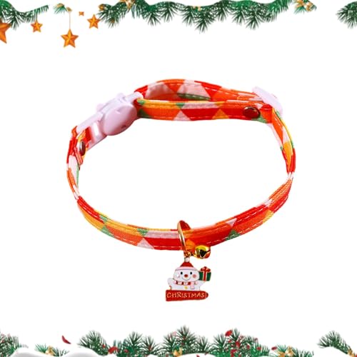 Coleira de Natal para cães, Coleiras de Natal para cães | árvore de Natal do de neve da guirlanda de