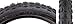 Sunlite MX BMX tires, Black