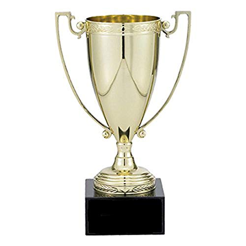 Shop Awards And Gifts Customizable 10-1/4 Inch Trophy Gold Cup On Black Marble Base, Includes Personalization #TOP20