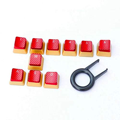 Suitable for Corsair K70RGB K70 K95 K90 K65 K63 Gaming Keyboard Cherry Key Switch (red) (Red Gold)