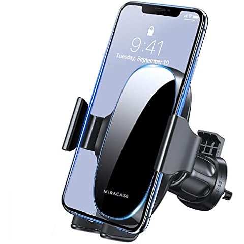 Miracase Soporte Móvil Coche, Universal Porta Movil Coche del Aire Ventilación Cover