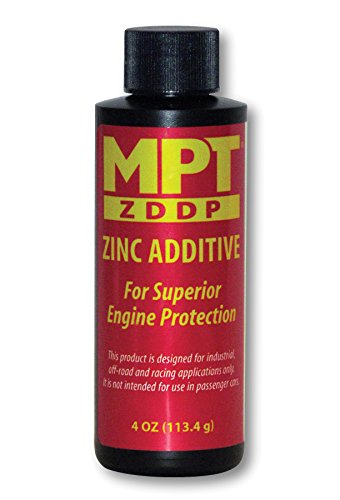 MPT ZDDP Zinc Additive - for Superior Engine Transmission and Gearbox Protection - 4 Fluid Ounces
