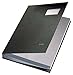 Produktbild Leitz 57010095 Unterschriftsmappe, 10 Fächer, Überzug PP, schwarz