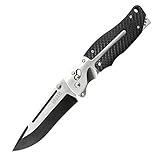 SOG Fatcat Folding Knife FC01-N - Satin & Black TiNi, VG-10 Steel, 4.5