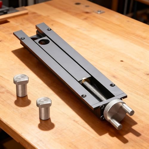 Mini tornillo de banco para carpintería abrazadera de aleación de aluminio 360° 6