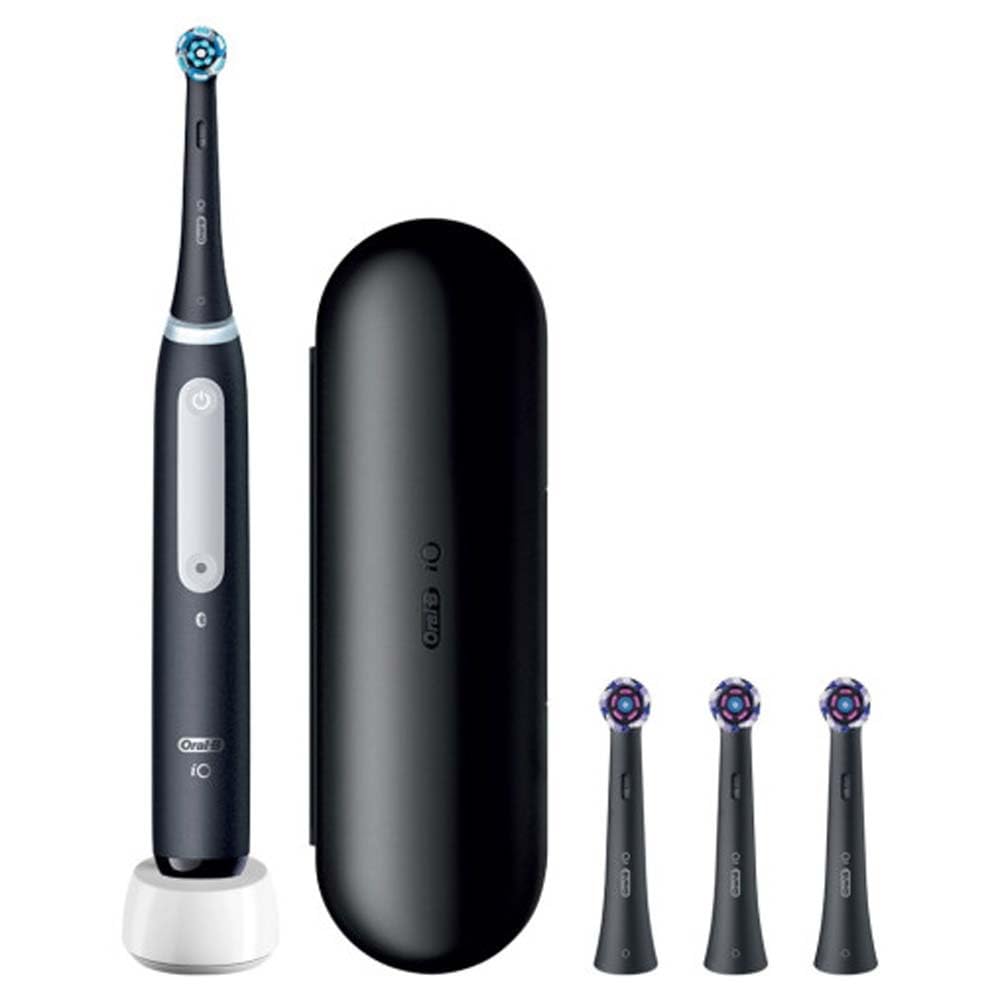 Cepillo dental ORAL B iO 3 Negro funda de viaje | viaje + 3 recambios, Negro