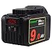 TenMoer 20V 9.0ah DCB200 Replacement Battery with LED Indicator Compatible with Dewalt 20V DCB205 DCB206 DCB204 Cordless Tools