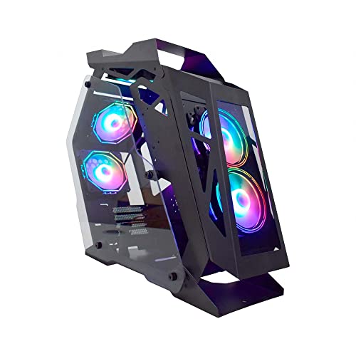 Gabinete Gamer K-mex CG-01PQ Micro Ranger USB 3.0 Lateral Full Vidro S/Fan CG01PQRH001CB0X - Imagem 2