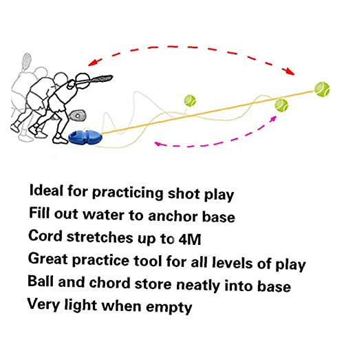 Tennis Trainer, Zelfstudie Praktijk Training Tool voor Kids Speler Beginner - Image 7