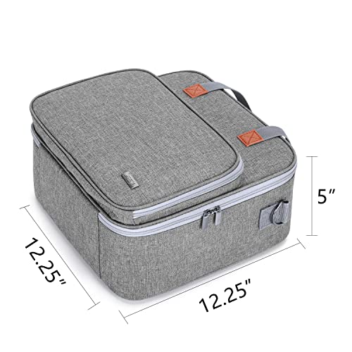 image for LUXJA Carrying Case Compatible with Cricut Easy Press (9 inches x 9 in