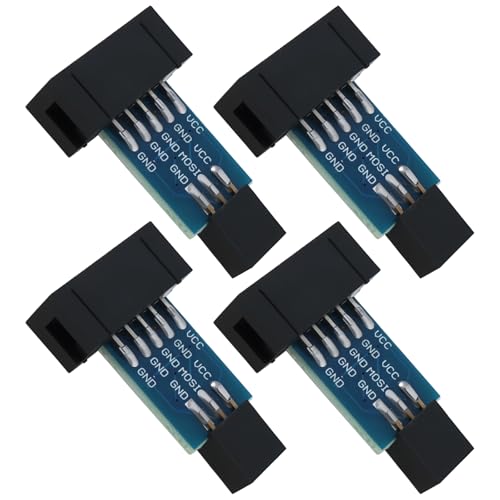 Adaptateur ISP 10 broches vers 6 broches convertisseur de signal pour programmateur AVR et Arduino