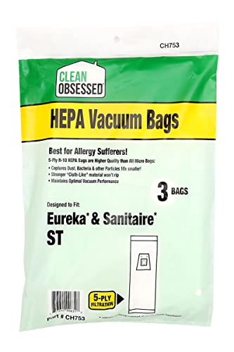 Clean Obsessed H-10 HEPAobO Eureka & Sanitaire Type STɓK (3܃pbN)