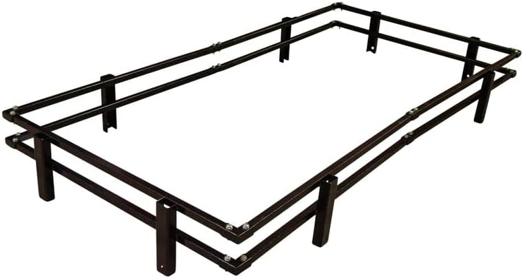 Detail K2 MFT4X8RK 4 ft. x 8 ft. UV Black Powder Coated Open Rail Kit for MFT4X8 Folding Trailer