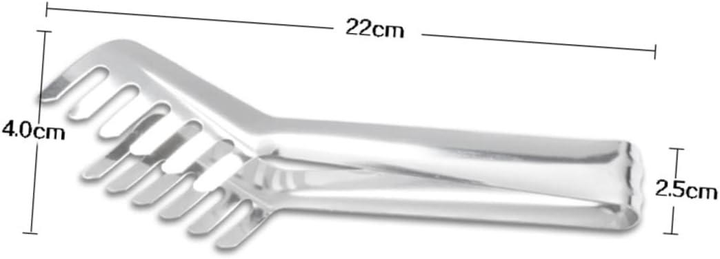 4Pcs Stainless Steel Food Tongs for Everyday Use