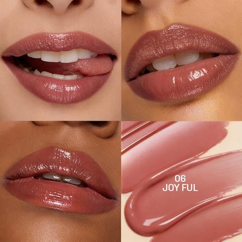 Image of Colors Queen Lip Luminizer Gloss | Non-Sticky & High Shine Glossy Finish | Gives Fuller Lip Effect & Extra Hydration | Long Lasting Lip Gloss for Women Enriched with Shea Butter (Joy Ful, 9ml)