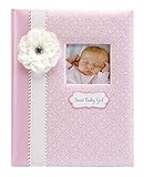 C.R. Gibson Pink and White 'Sweet Baby Girl' Loose Leaf First Five Years Baby Book, 64pgs, 10'' W x 11.75'' H